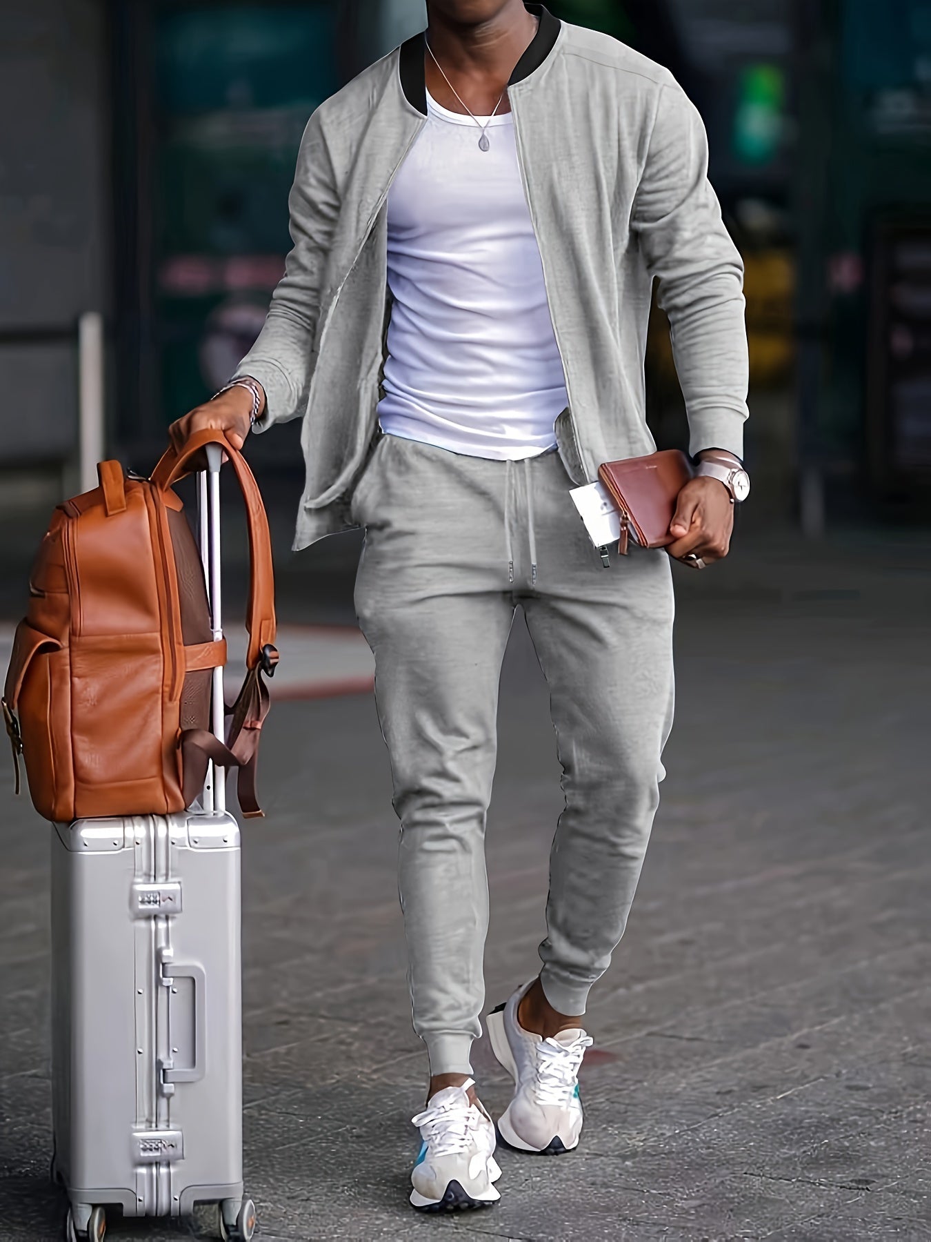 Mason | Men's Activewear Set | Zip-Up Training Outfit · PNY