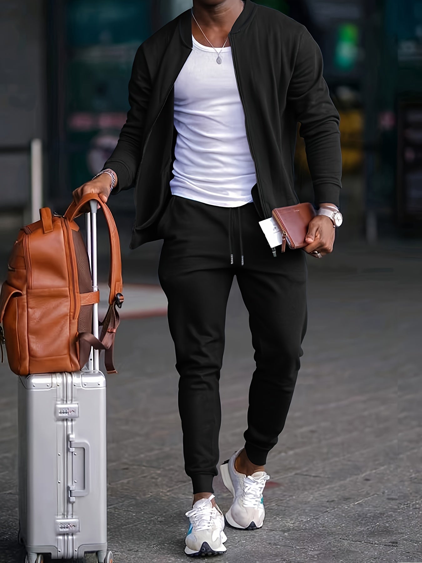 Mason | Men's Activewear Set | Zip-Up Training Outfit · PNY