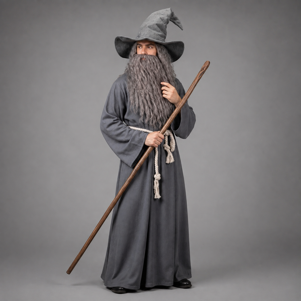 Merlin | Men's Wizard Costume | With Hat · PNY