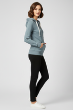 Mia | Women's Full-Zip Hoodie | Kangaroo Pocket · PNY