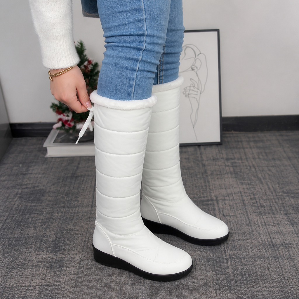 Mia | Women's Knee-High Snow Boots | Fleece-Lined · PNY