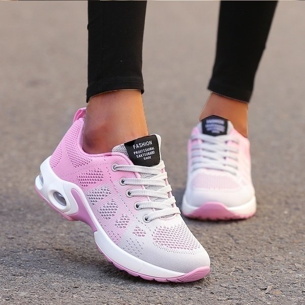 Mia | Women's Lace-Up Sneakers | Mesh Knit · PNY