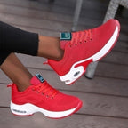 Mia | Women's Lace-Up Sneakers | Mesh Knit · PNY