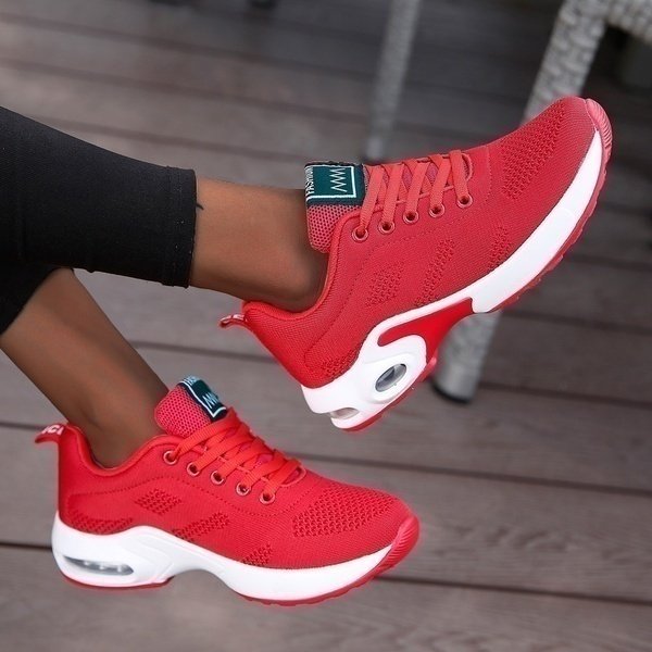 Mia | Women's Lace-Up Sneakers | Mesh Knit · PNY