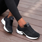 Mia | Women's Lace-Up Sneakers | Mesh Knit · PNY