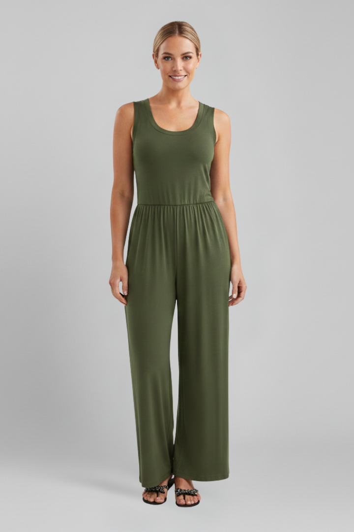Mia | Women's Wide-Leg Jumpsuit | Elastic Waist · PNY
