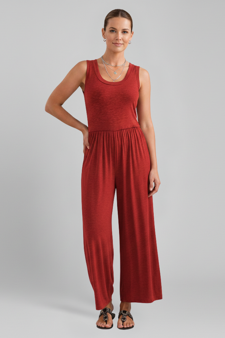 Mia | Women's Wide-Leg Jumpsuit | Elastic Waist · PNY