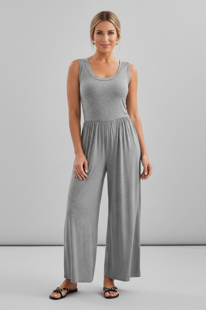 Mia | Women's Wide-Leg Jumpsuit | Elastic Waist · PNY