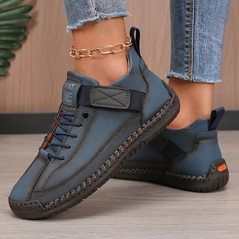 Mila | Women's Lace-Up Sneakers | Stitched Sole · PNY