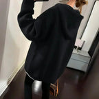 Mila | Women's Oversized Hoodie | Smiley Knit · PNY