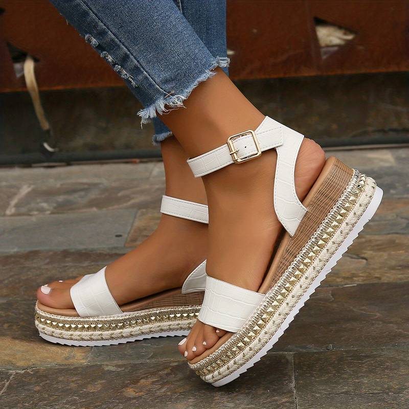 Mila | Women's Platform Sandals | Ankle Strap · PNY