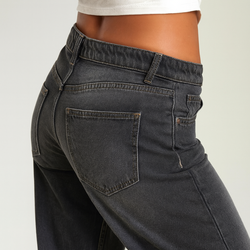 Mila | Women's Wide-Leg Jeans | Mid Waist · PNY