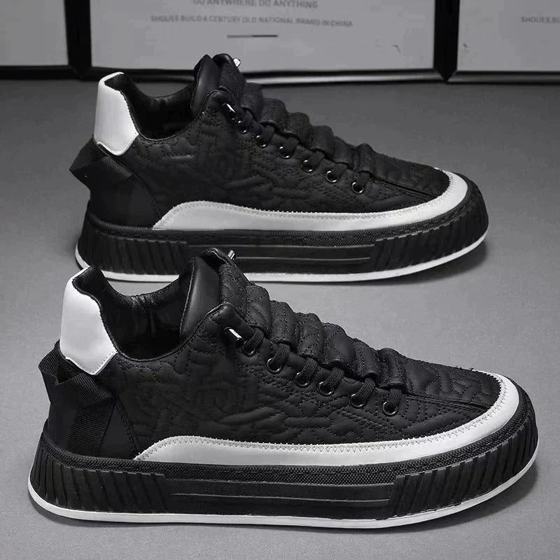 Miles | Men's Lace-Up Sneakers | Contrast Sole · PNY