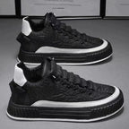 Miles | Men's Lace-Up Sneakers | Contrast Sole · PNY
