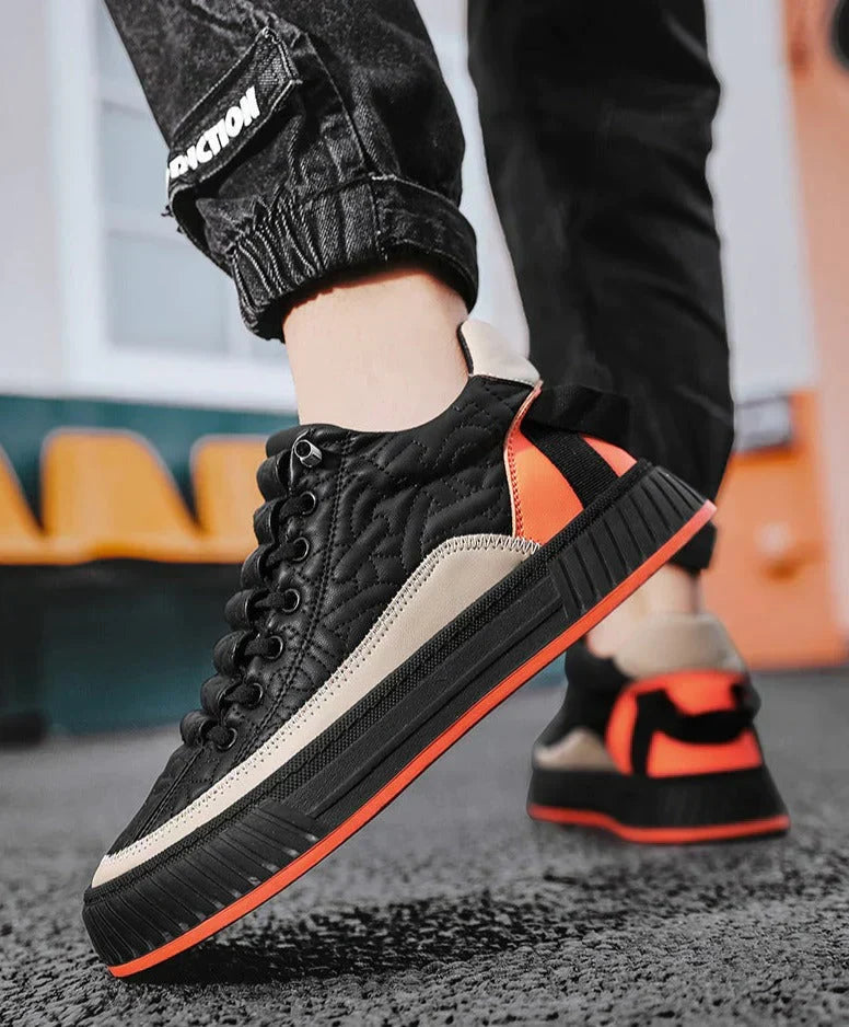 Miles | Men's Lace-Up Sneakers | Contrast Sole · PNY