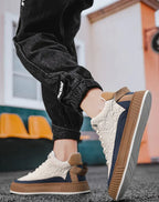 Miles | Men's Lace-Up Sneakers | Contrast Sole · PNY