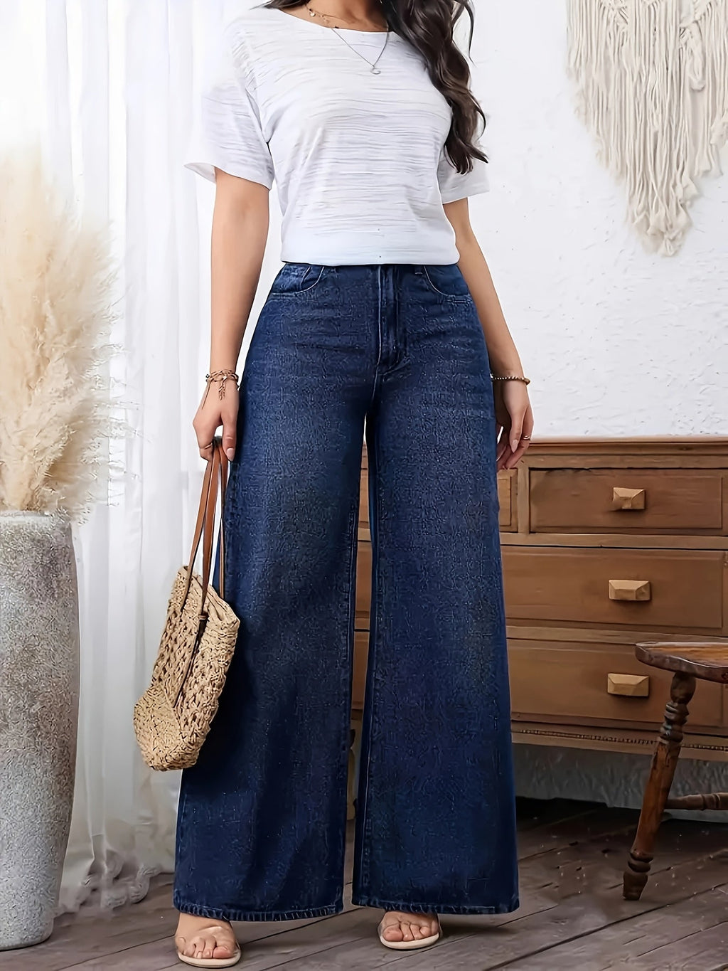 Monroe | Women's Wide-Leg Jeans | High-Waist Denim · PNY