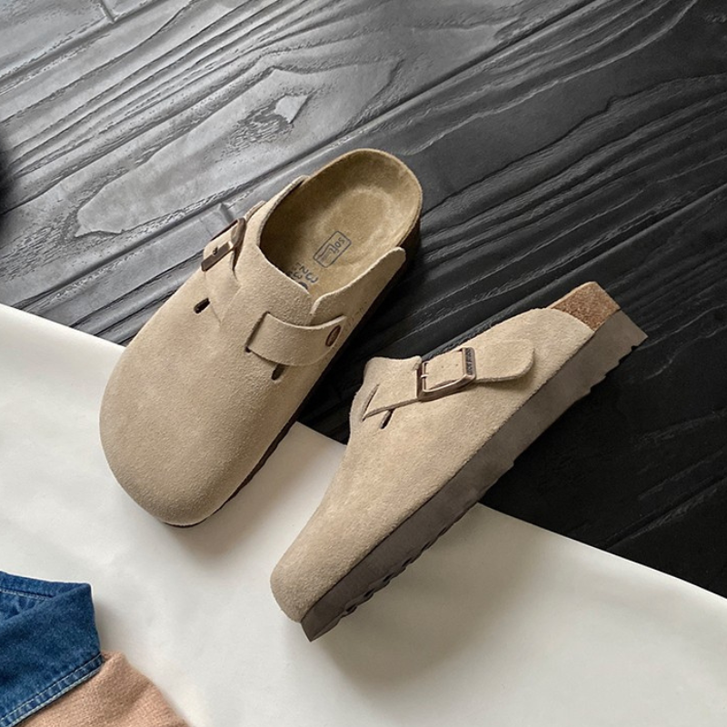 Morgan | Unisex Closed-Toe Clogs | Buckle Strap · PNY