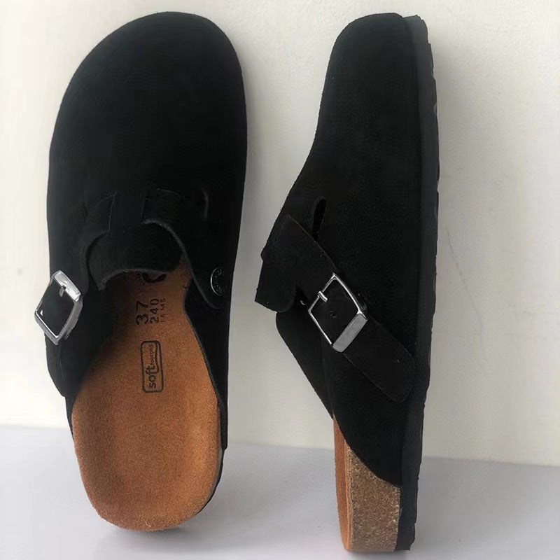 Morgan | Unisex Closed-Toe Clogs | Buckle Strap · PNY