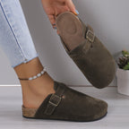 Morgan | Unisex Closed-Toe Clogs | Buckle Strap · PNY