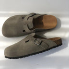 Morgan | Unisex Closed-Toe Clogs | Buckle Strap · PNY