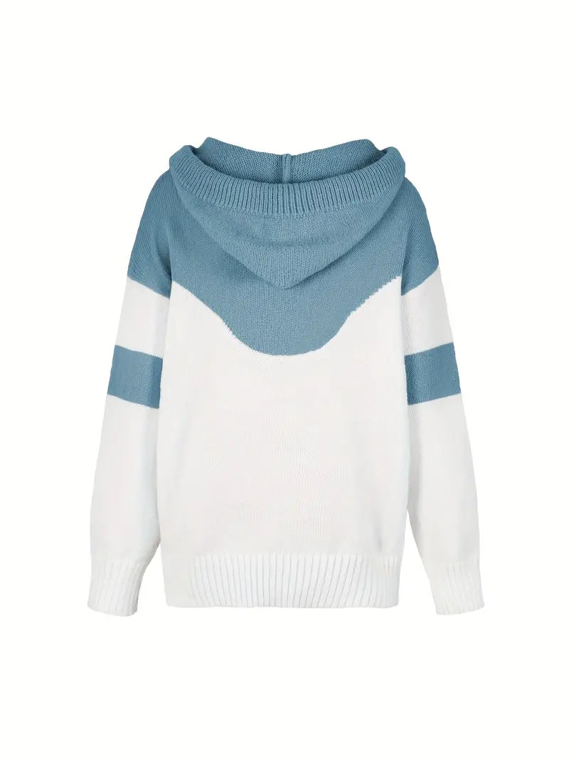 Nadia | Women's Cowl-Neck Hoodie | Drawstring Pocket · PNY