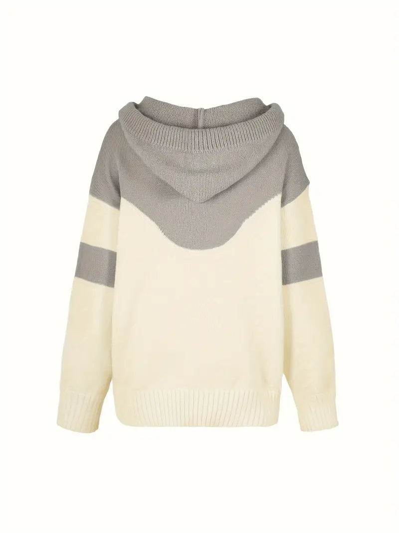 Nadia | Women's Cowl-Neck Hoodie | Drawstring Pocket · PNY
