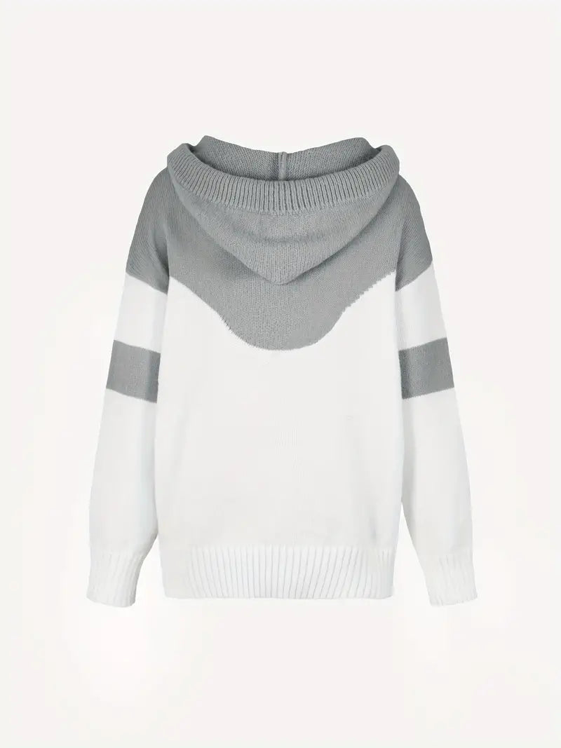 Nadia | Women's Cowl-Neck Hoodie | Drawstring Pocket · PNY
