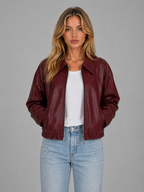 Nadia | Women's Full-Zip Jacket | Collared · PNY