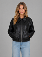 Nadia | Women's Full-Zip Jacket | Collared · PNY