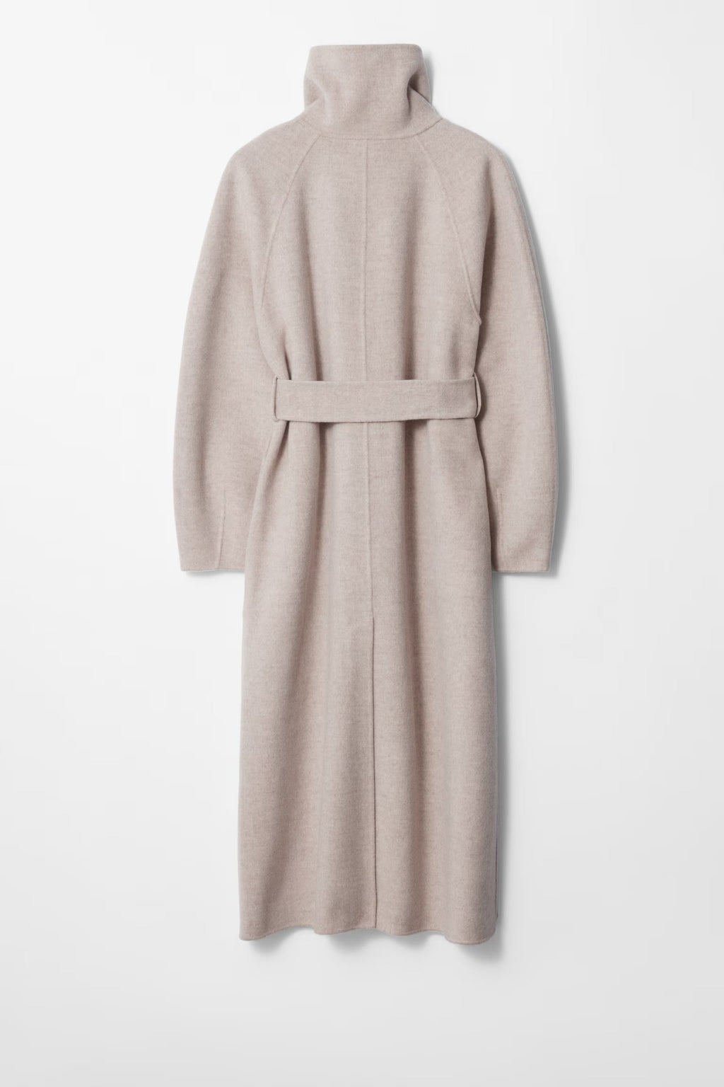 Nadia | Women's Longline Coat | Belted Waist · PNY