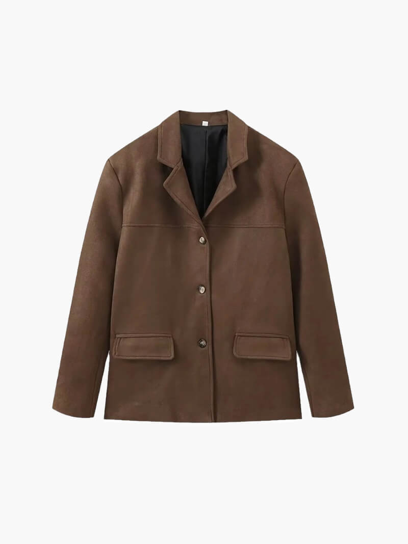 Nadia | Women's Oversized Jacket | Button-Front · PNY