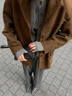 Nadia | Women's Oversized Jacket | Button-Front · PNY
