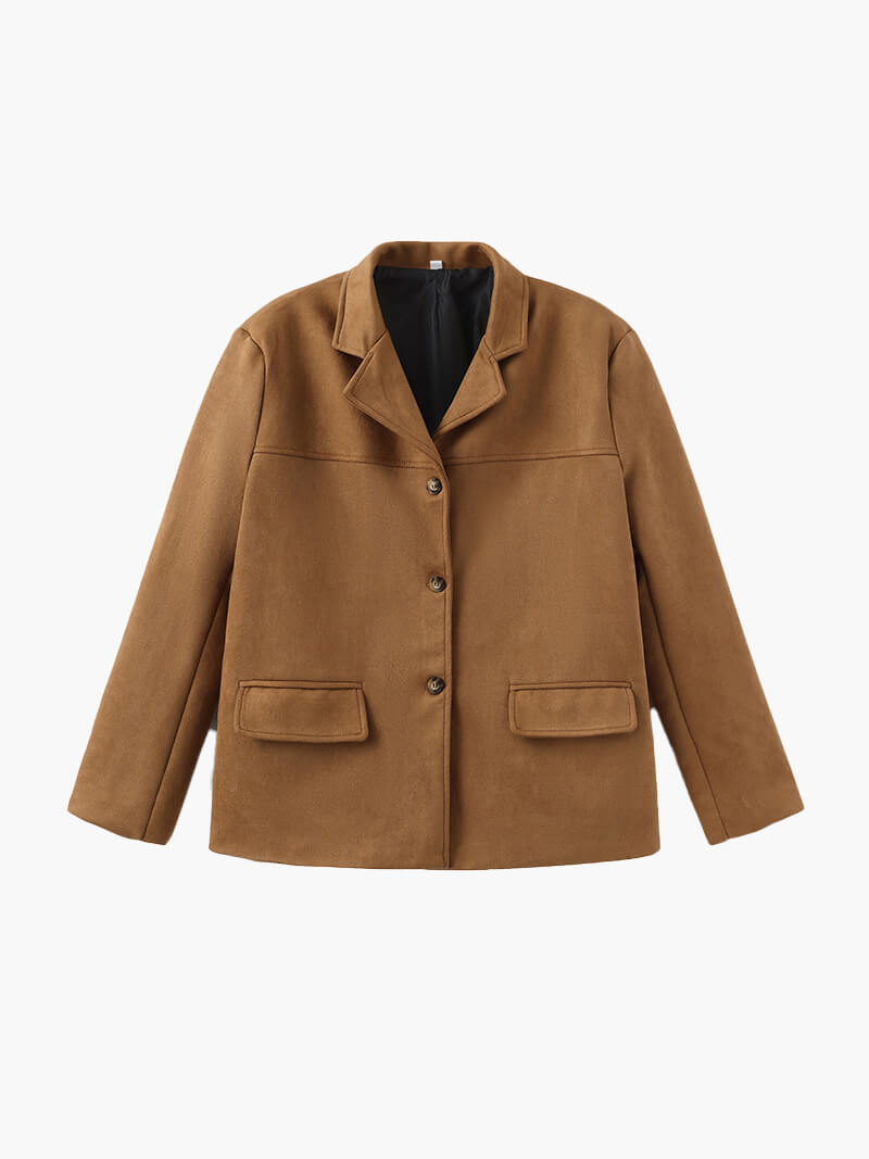 Nadia | Women's Oversized Jacket | Button-Front · PNY