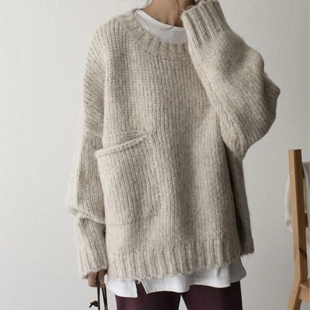 Nadia | Women's Oversized Sweater | Chunky Knit · PNY