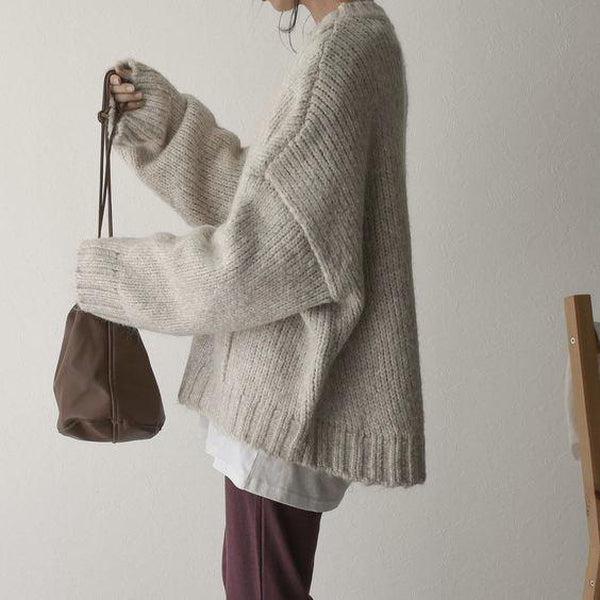 Nadia | Women's Oversized Sweater | Chunky Knit · PNY