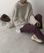 Nadia | Women's Oversized Sweater | Chunky Knit · PNY
