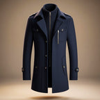 Nathan | Men's Classic Coat | Zip Front · PNY