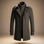 Nathan | Men's Classic Coat | Zip Front · PNY