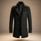 Nathan | Men's Classic Coat | Zip Front · PNY