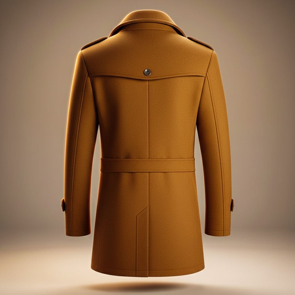 Nathan | Men's Classic Coat | Zip Front · PNY