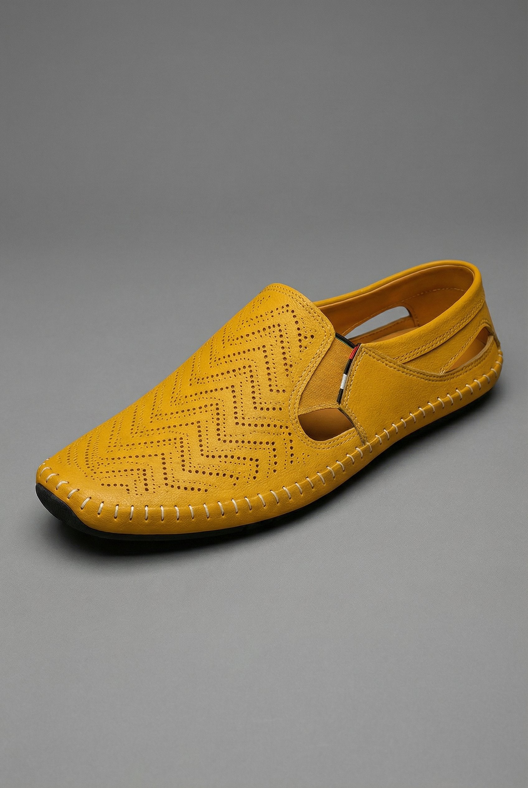 Nathan | Men's Perforated Dress Shoes | Slip-On Loafers · PNY