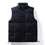 Nathan | Men's Sleeveless Puffer Vest | Stand Collar · PNY