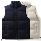 Nathan | Men's Sleeveless Puffer Vest | Stand Collar · PNY