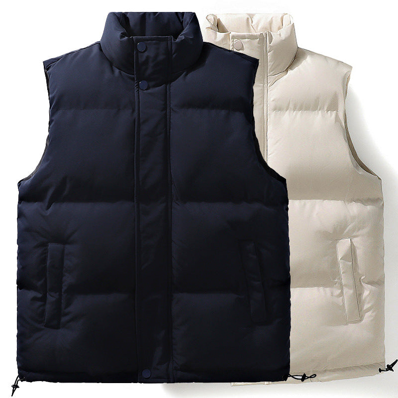Nathan | Men's Sleeveless Puffer Vest | Stand Collar · PNY