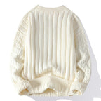 Nolan | Men's Crewneck Sweater | Cable Knit · PNY