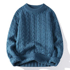 Nolan | Men's Crewneck Sweater | Cable Knit · PNY