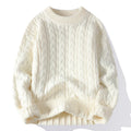 Nolan | Men's Crewneck Sweater | Cable Knit · PNY