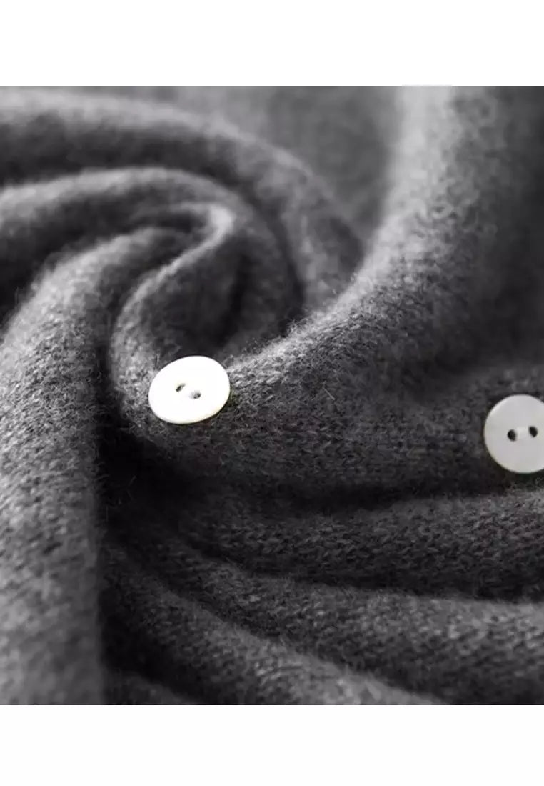 Nora | Women's Asymmetric Cardigan | Button-Front · PNY