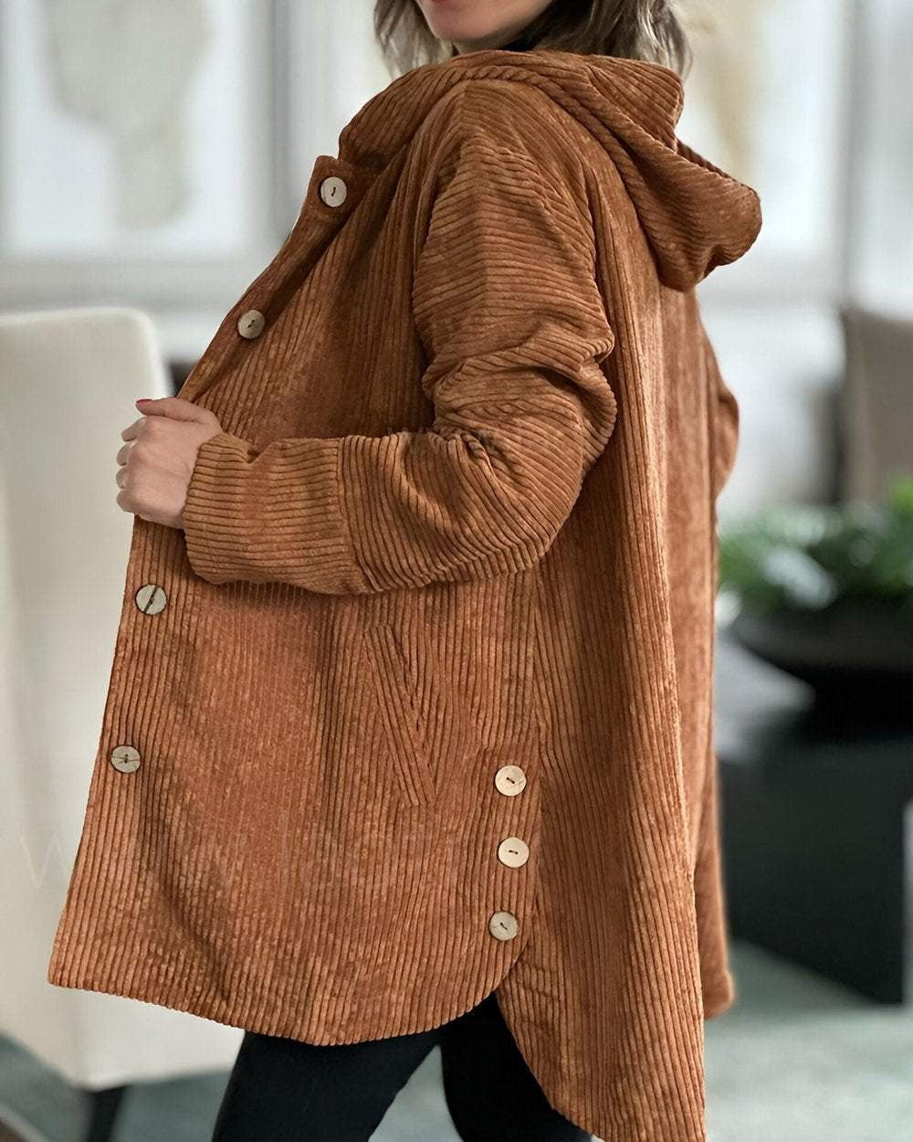 Nora | Women's Corduroy Jacket | Button-Front · PNY